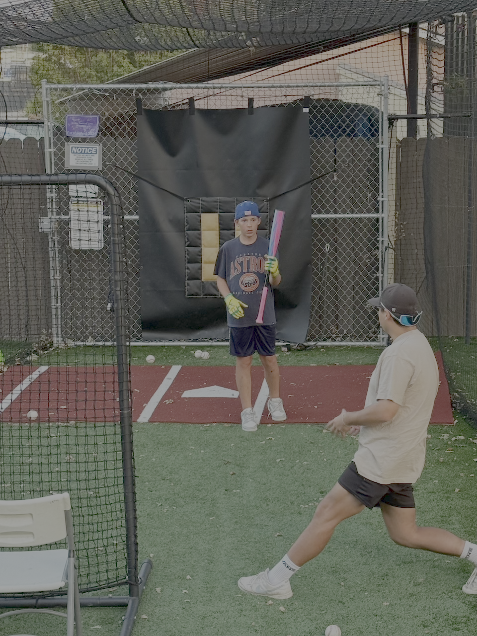 Team practice session