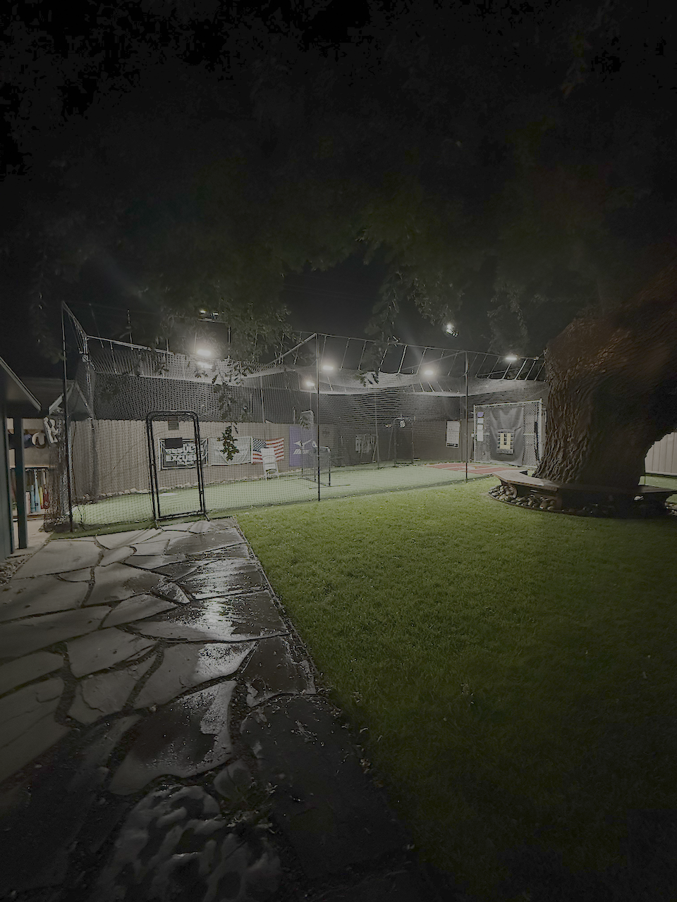 Team practice session